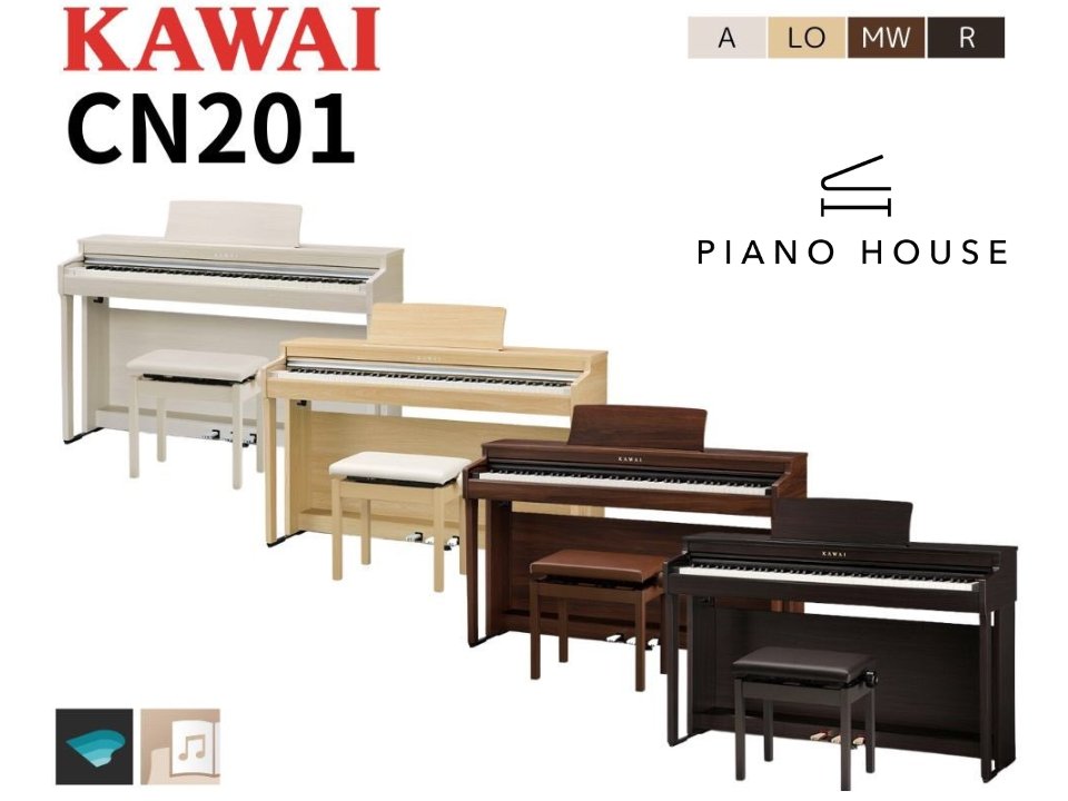 Hình ảnh chi tiết KAWAI CN201 MW góc chụp 7